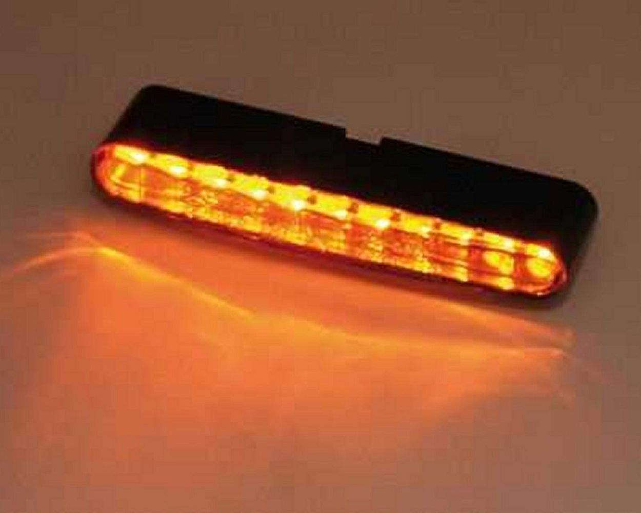 Einbau Blinker Motorrad LED STRIPE getönt B53,5xH7xT15 mm – Bild 2