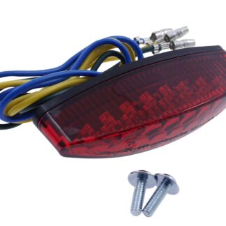 Rücklicht Mini LED Motorrad LITTLE NUMBER1 Nummernschildbeleuchtung