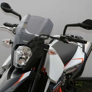 Scheibe MRA-Touring-Screen passend für KTM 990 Supermoto SM/SMR, 08-, rauchgrau