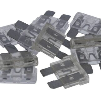 Stecksicherung / Flachsicherung klar, 25 A, 10er Pack