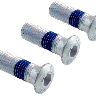 Schrauben Set ORIGINAL M10x1,25 für Bremsscheiben Satz 3 Stück MBK Nitro Booster BWS Yamaha Aerox Slider Silber