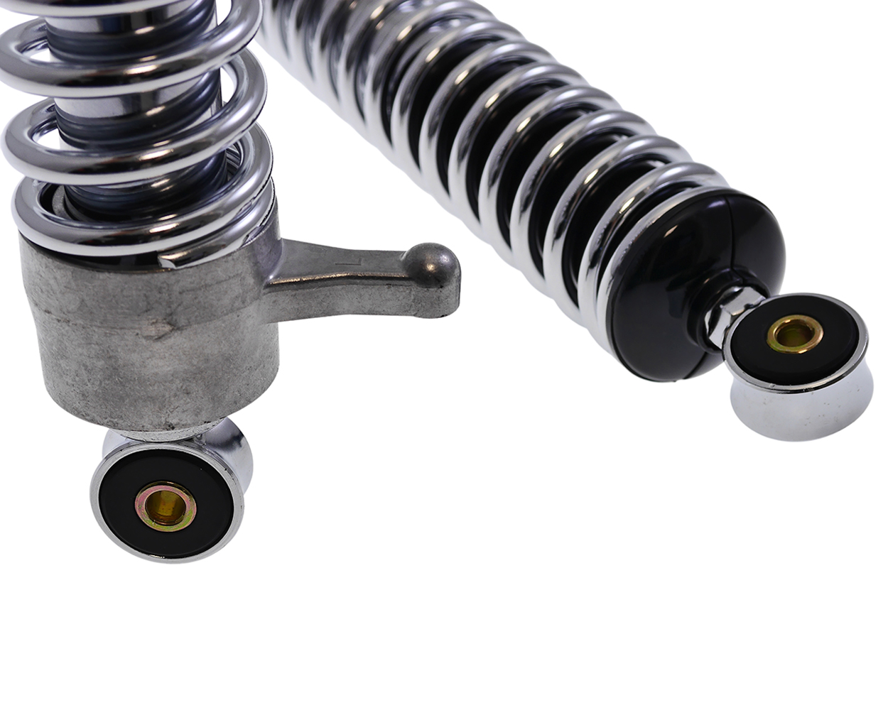 Stoßdämpfer / Federbein Set 360mm Chrom passt für Simson S51, S50, S70, Enduro, Mofa, Moped, Mokick 2 Stück – Bild 5