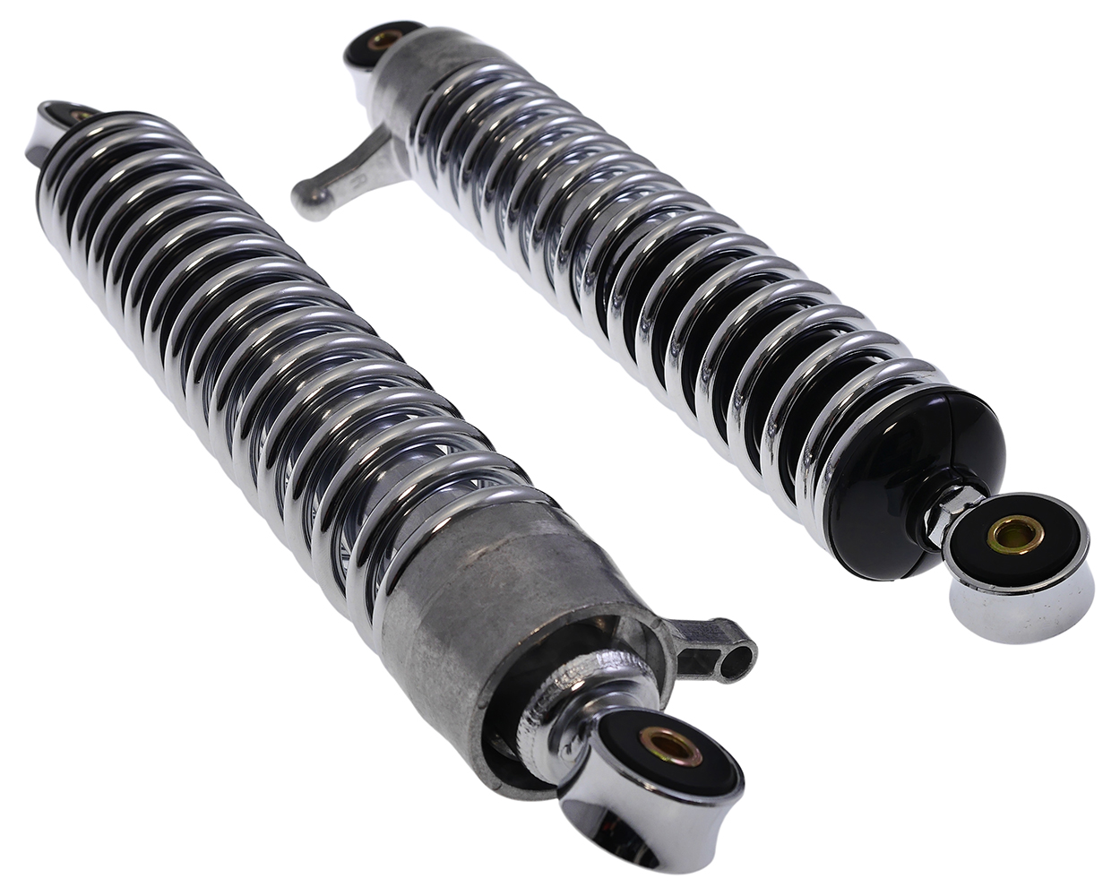 Stoßdämpfer / Federbein Set 360mm Chrom passt für Simson S51, S50, S70, Enduro, Mofa, Moped, Mokick 2 Stück – Bild 6
