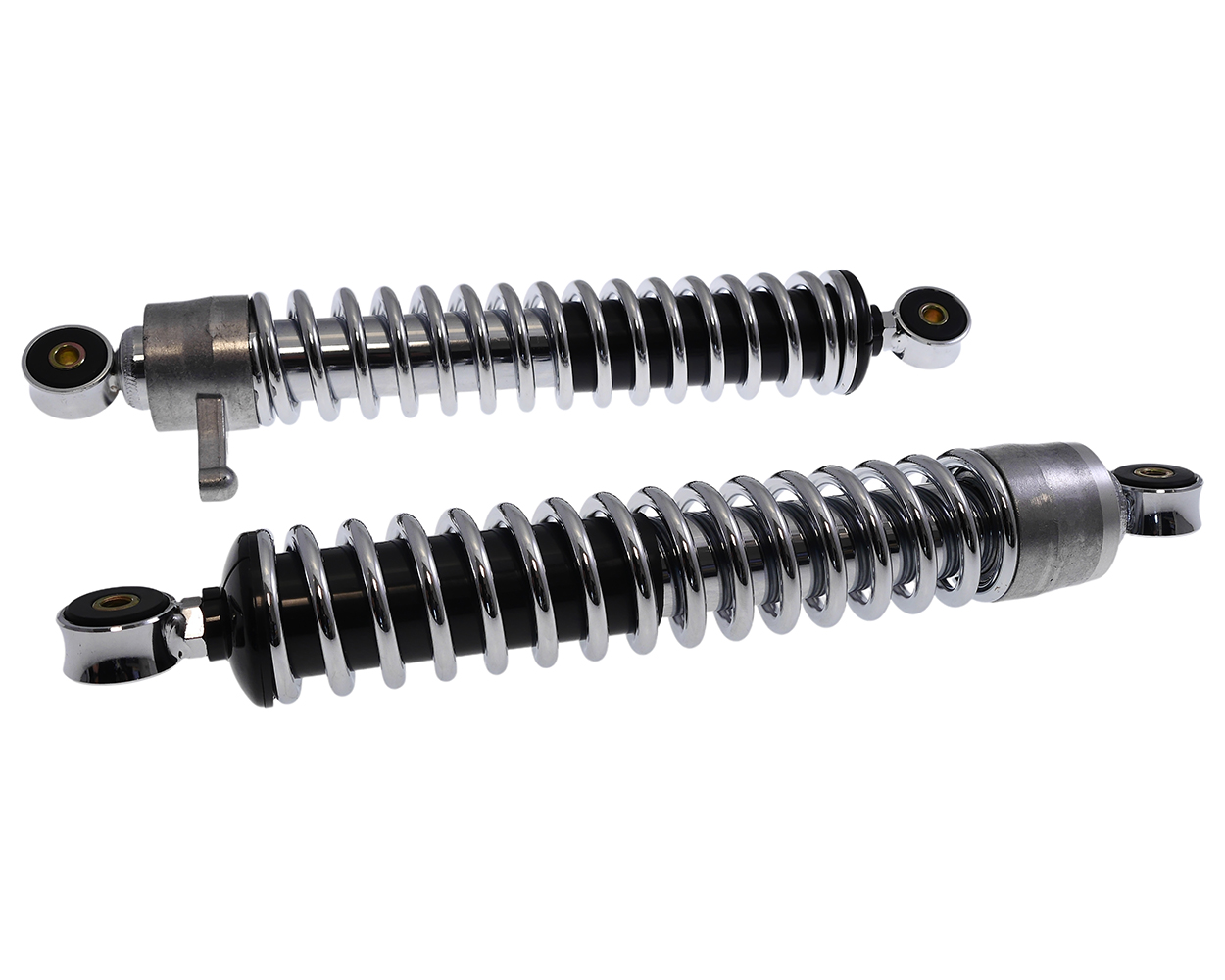 Stoßdämpfer / Federbein Set 360mm Chrom passt für Simson S51, S50, S70, Enduro, Mofa, Moped, Mokick 2 Stück – Bild 7