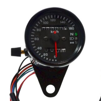 Tachometer 12V Motorrad Kilometerzähler LED Kontrolle