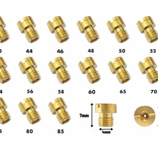 Vergaser Hauptdüsenset 40-85 Bing Hercules Prima 2, 3, 4, 5, 6, Puch, GY6 Vergaserdüsen
