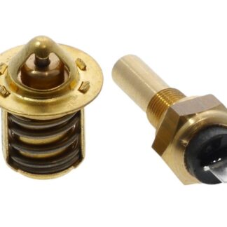 Temperaturfühler + Thermostat Set Temperaturgeber Minarelli liegend LC Yamaha Aerox Jog RR Neos MBK Nitro Minarelli 50ccm 2-Takt Wasser