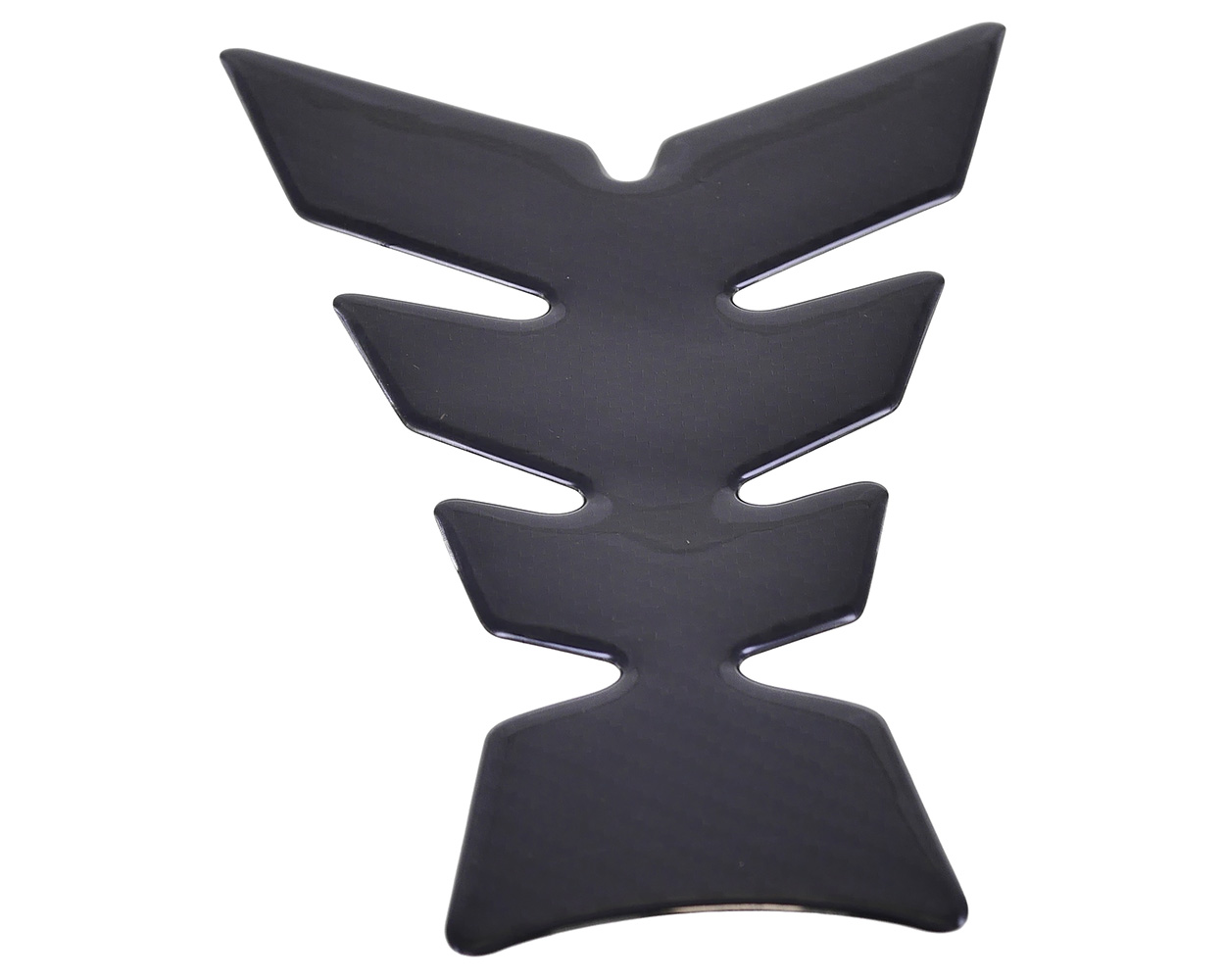 Tankpad V2 Gel carbon-look Motorrad Schaltmoped Quad Universal Kratzschutz Tankschutz – Bild 3