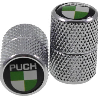 Ventilkappen Set PUCH chrom Ventildeckel