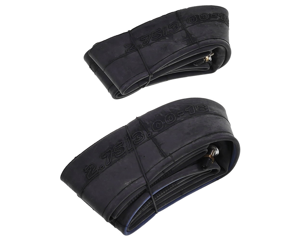 Schlauchset 2 Stück SPEEDWAYS 2.75 - 3.00-18 2 3/4-18 Zoll TR-4 Scooter Mofa Moped – Bild 4