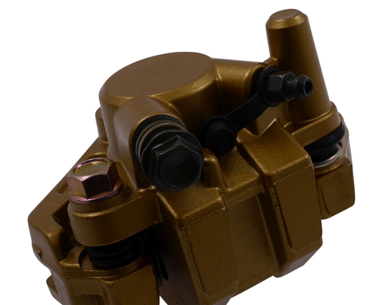 Bremssattel Bremszange Rivello vorne gold Rex Monza, RS400, RS450, RS460, RS500 – Bild 3