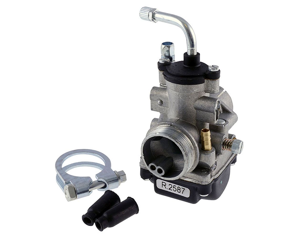 Vergaser Rivello 19mm Sport 2-Takt manueller Choke kompatibel für Gilera Runner, Typhoon, Piaggio NRG