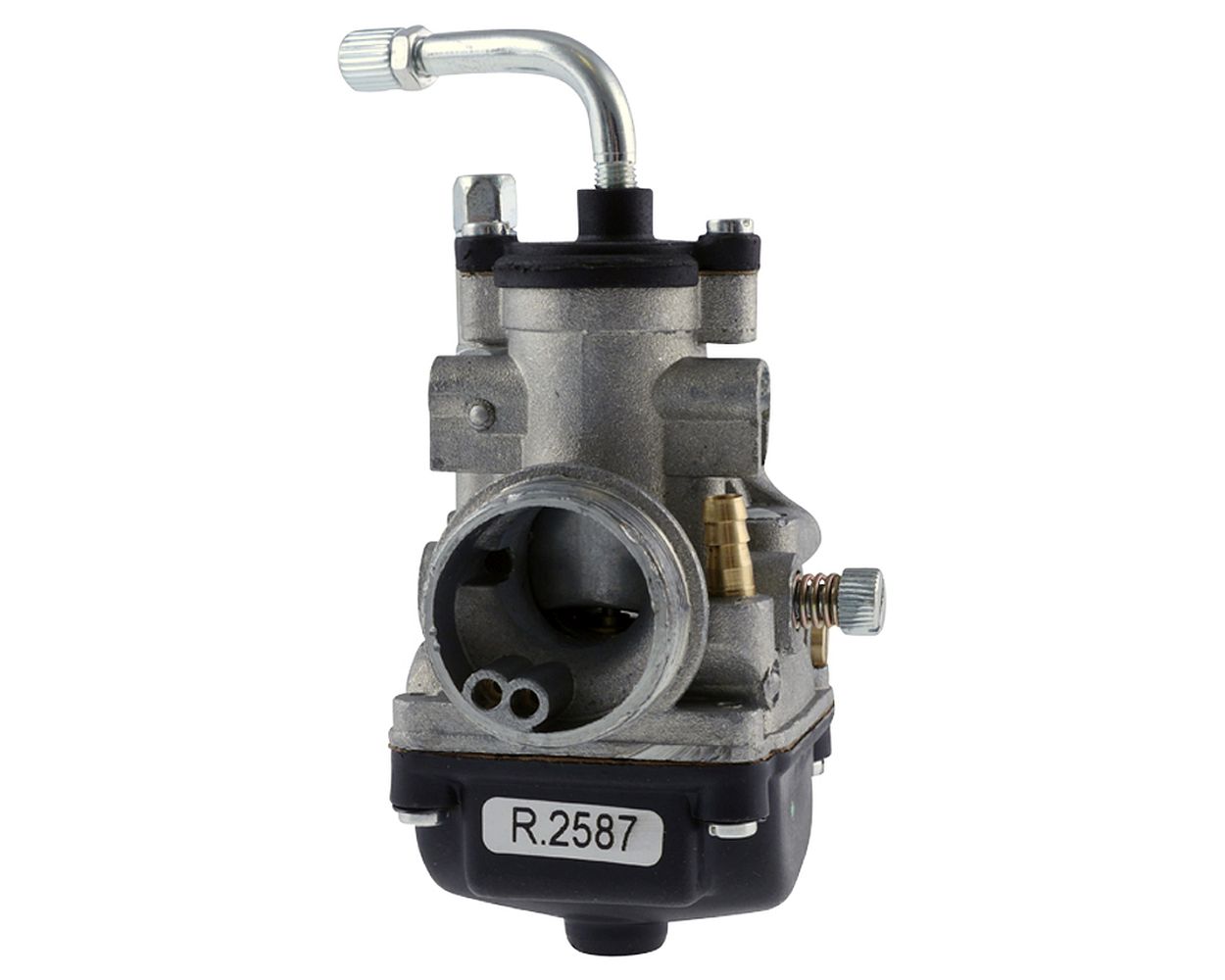 Vergaser Rivello 19mm Sport 2-Takt manueller Choke kompatibel für Gilera Runner, Typhoon, Piaggio NRG – Bild 2