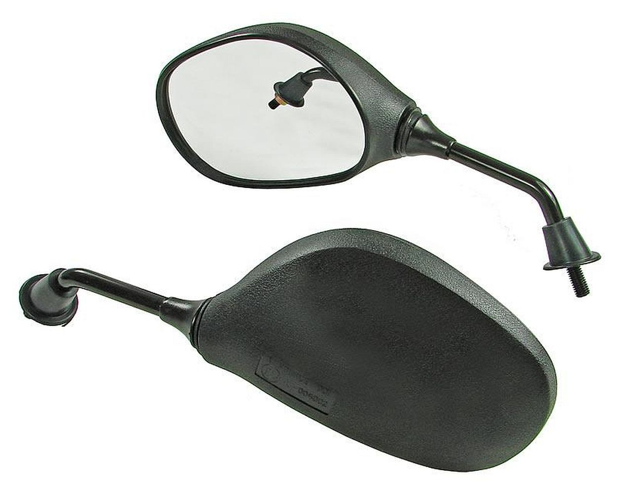 Spiegel Set M8 rechts links schwarz Scooter Moped Roller universal