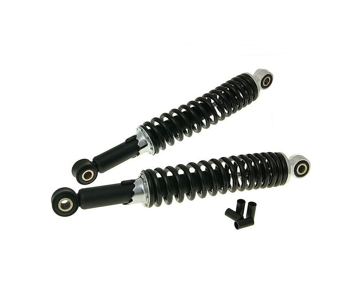 Stoßdämpfer Set 300mm schwarz SCORPEX Simson Schwalbe KR 51 Foodgear, Handgear