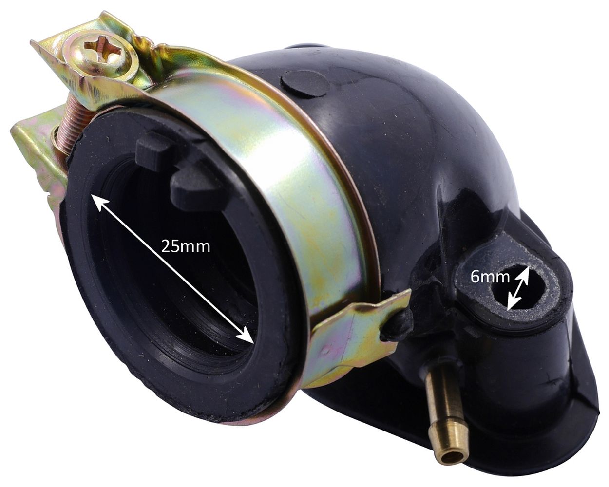 Ansaugstutzen 50ccm China 4-Takt Baotian BT49QT Rebell Eagle Hero Tanco 4 Ansaugstutzen 50ccm China 4-Takt Baotian BT49QT Rebell Eagle Hero Tanco – Bild 4
