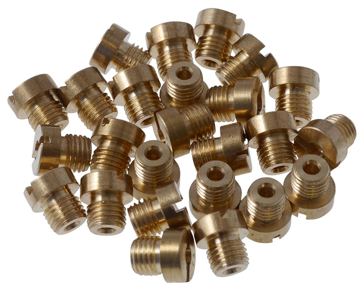 Hauptdüsen Set 25 Stück 55-115 Dellorto 6mm für 12mm - 17,5mm 2-Takt Vergaser M6