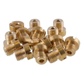 Hauptdüsen Set 15 Stück 60-130 Dellorto 6mm für 12mm - 17,5mm Vergaser M6