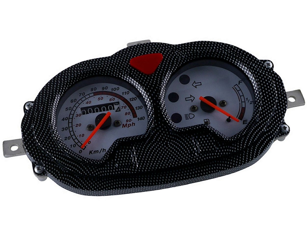 Tachometer carbon look Baotian BT49QT-11 Explorer Race GT Generic Spin