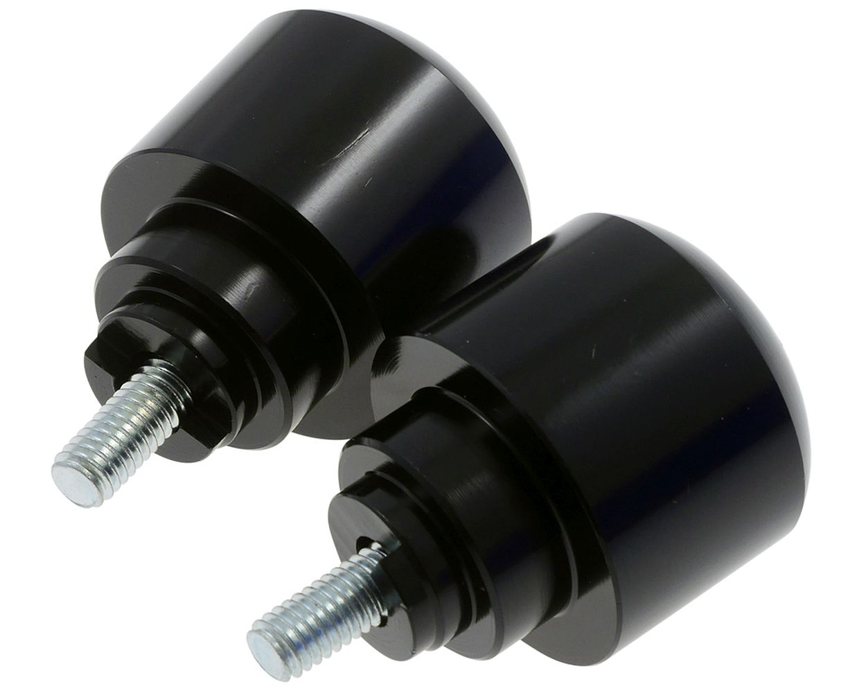 Lenkergewichte schwarz M6 Aluminium Honda XL 125 CB 600 400 F FA CBF1000
