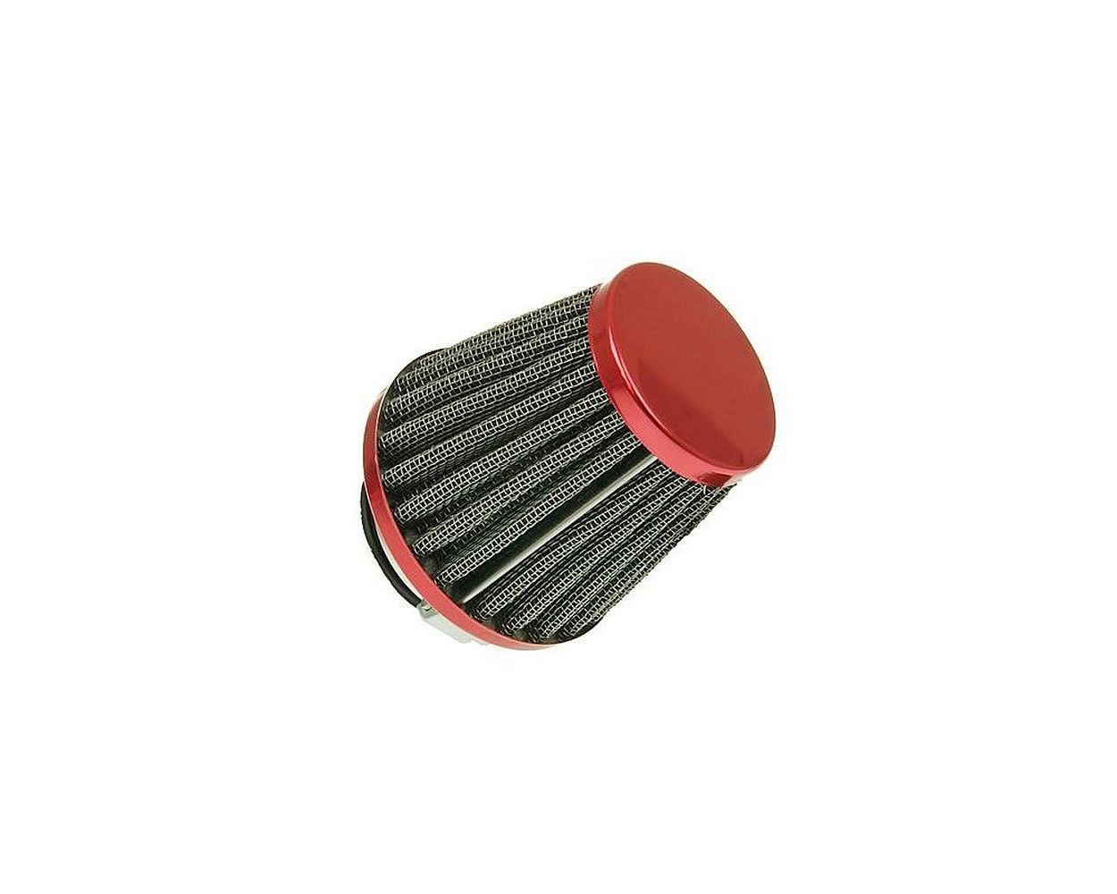 Sportluftfilter Power 38mm Anschluss rot Schaltmoped Quad ATV Scooter