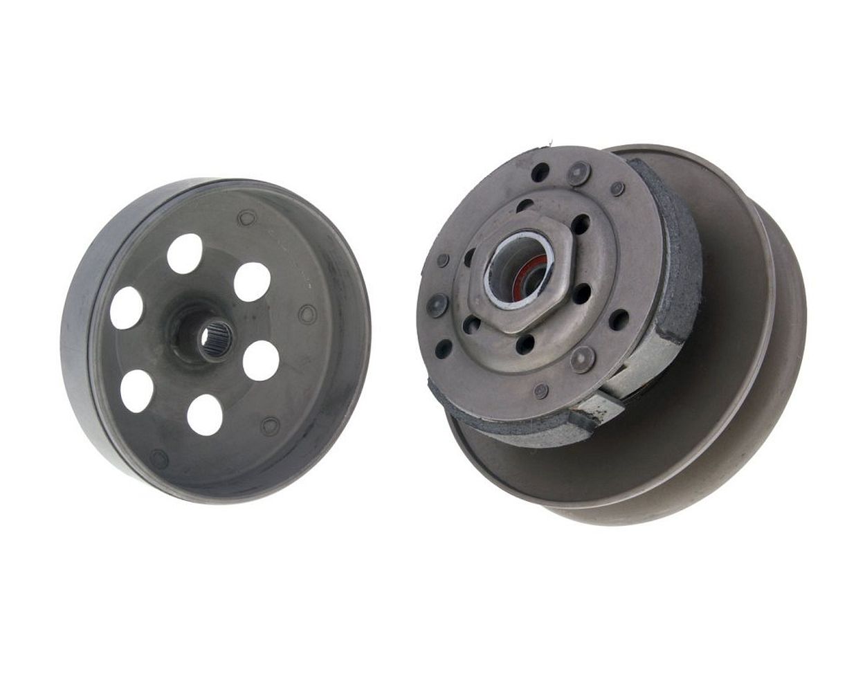 Wandlereinheit Set 107mm mit Kupplung und Glocke Derbi Atlantis Piaggio