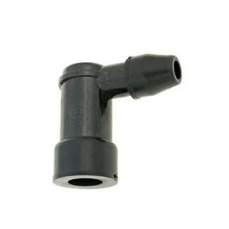 Zündkerzenstecker kurz schwarz Kunststoff WACHMANN kompatibel für Aprilia, Scooter, Motorrad