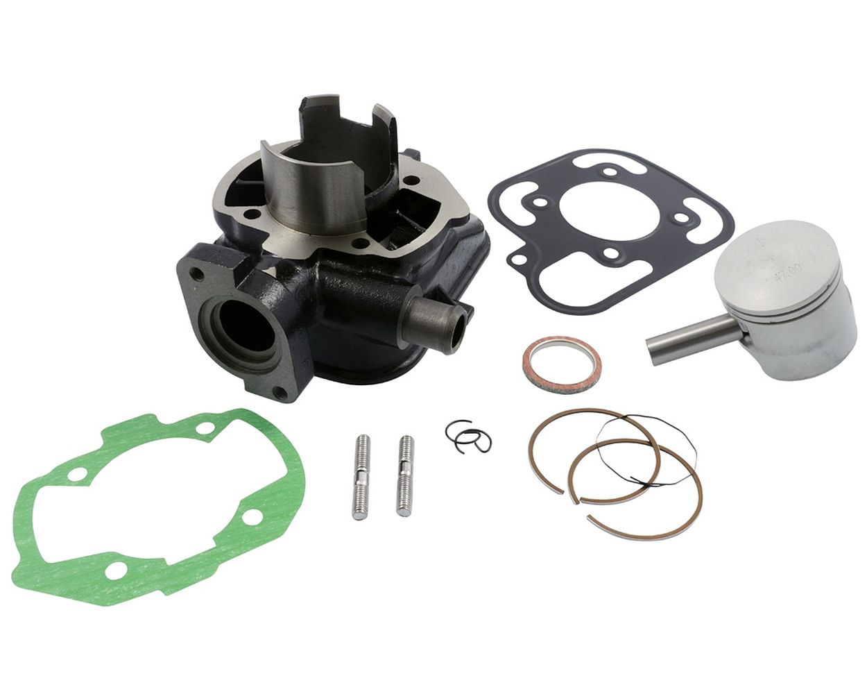 Zylinder 70ccm Sport Peugeot liegend LC WACHMANN kompatibel für Ludix Blaster Radical, 2-Takt