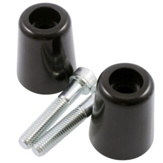 Lenkergewichte WACHMANN Alu schwarz Universal Roller, Moped Motorrad Quad Mokick